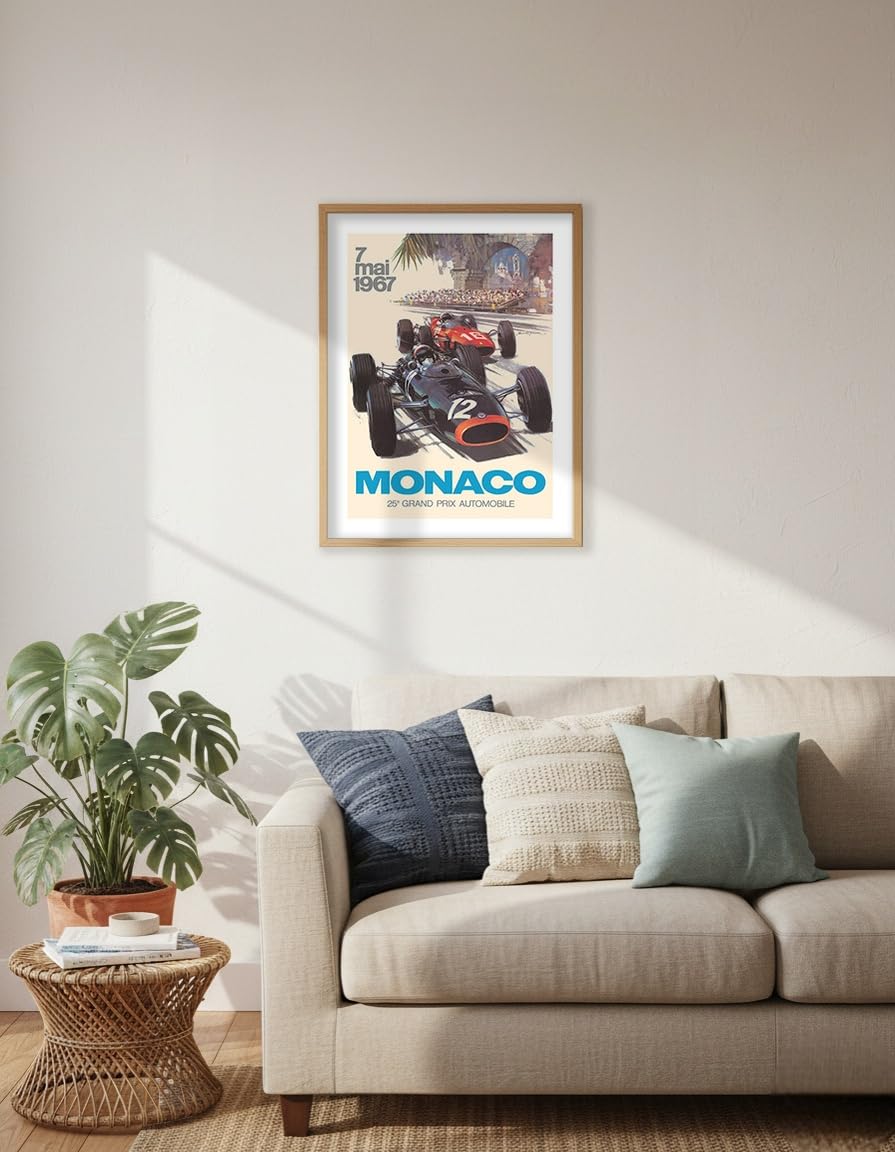 Amazon.com: 25th Monaco Grand Prix Automobile 1967 - Vintage Car